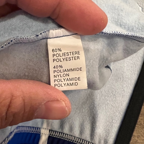 SMS Santini Mens Blue White Full Zip Cycling Jersey Size 4XL 56. - Picture 7 of 10